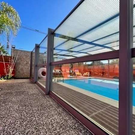 O Cantinho Entre A Ria E O Mar - With Hot Water Pool Year Round בית נופש *